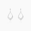 Silver Princess Earrings Earrings.