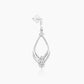 Silver Princess Earrings Earrings.