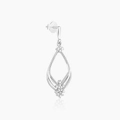 Silver Princess Earrings Earrings.