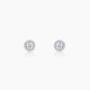 Silver Drizzle Drop Stud Earrings Earrings.