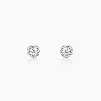 Silver Drizzle Drop Stud Earrings Earrings.