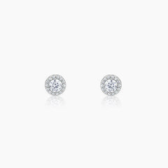 Silver Drizzle Drop Stud Earrings Earrings.