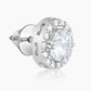 Silver Drizzle Drop Stud Earrings Earrings.