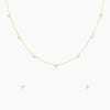 Golden Star Constellation Pendant Set Set.