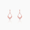 Rose Gold Princess Earrings Earrings.