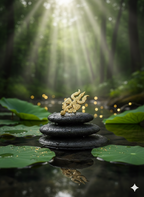 Royal Trishul Damru Brooch for Men & Women | Gold Plated Lord Shiva Lapel Pin | Spiritual Religious Suit Blazer Badge | Traditional Ethnic Wedding & Festive Wear Brooch