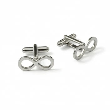 Custom Infinity Symbol Cufflinks