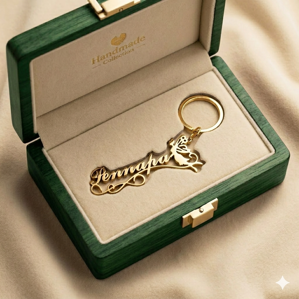 Fairy Angel Name Keychain
