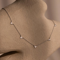 Heart Station Necklace