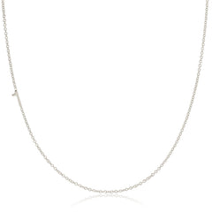 14k Gold Asymmetrical Number Necklace - 1