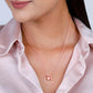 Rose Gold Heart Necklace Necklace.