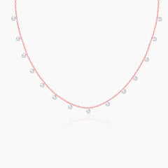 Rose Gold Queens Necklace Pendant.