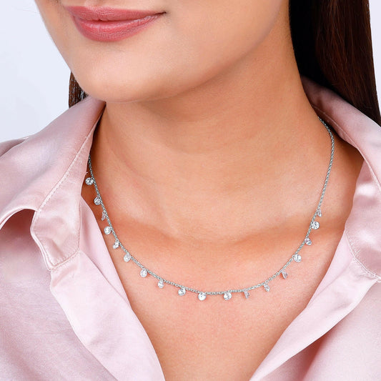 Silver Queens Necklace Pendant.