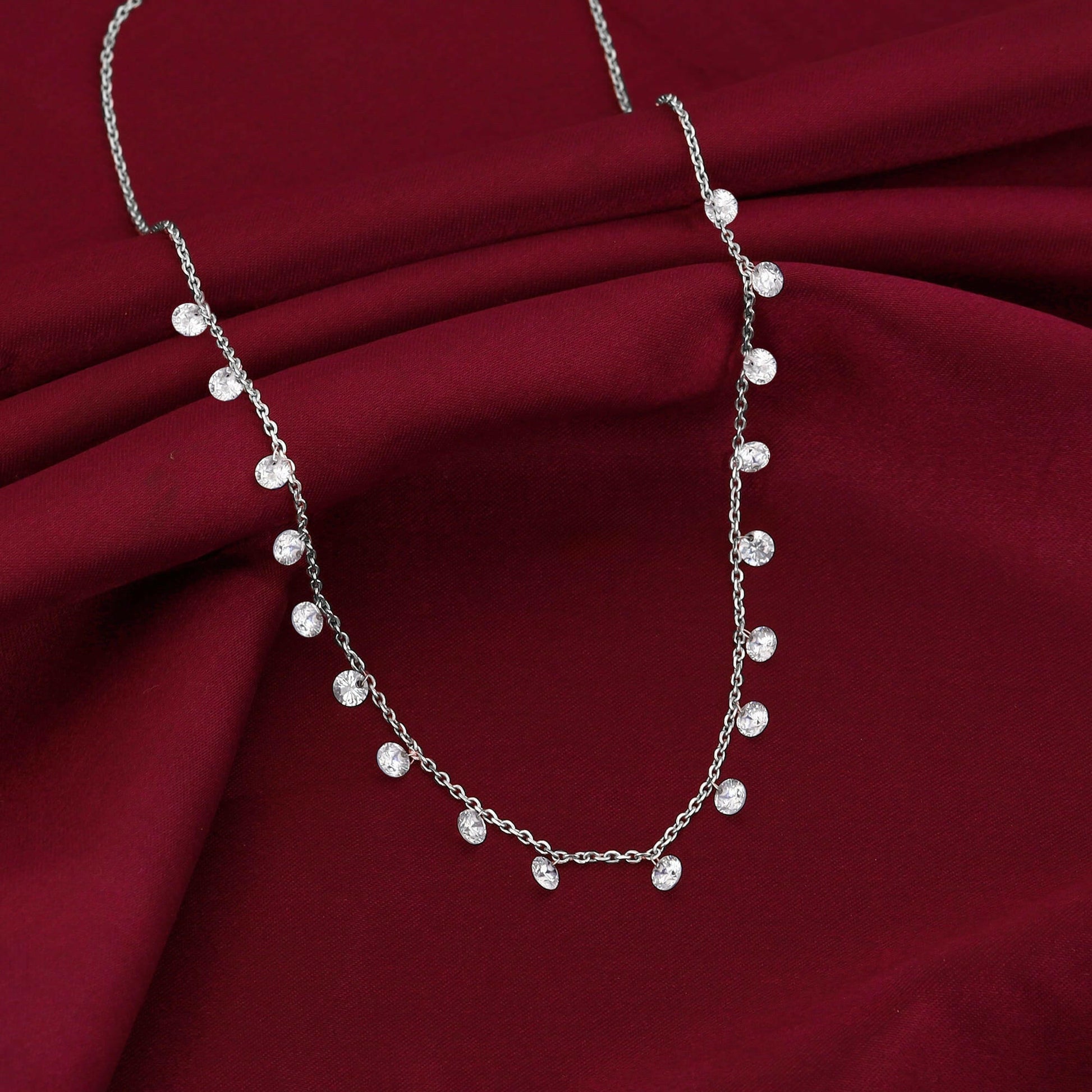 Silver Queens Necklace Pendant.