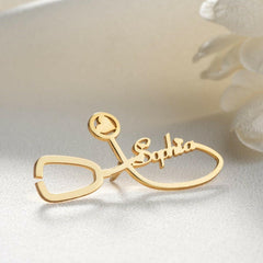 Personalized Healthcare Workers Brooch Pin Brooch.
