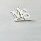 Personalized Initial Letter Name Brooch Brooch.