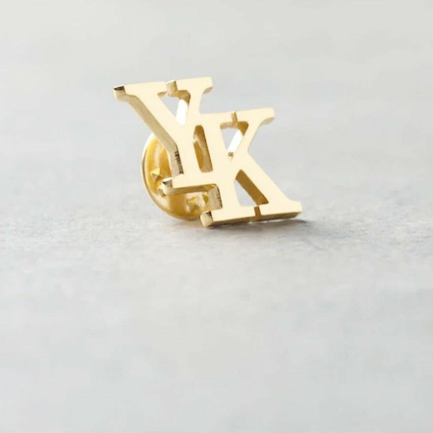 Personalized Initial Letter Name Brooch Brooch.