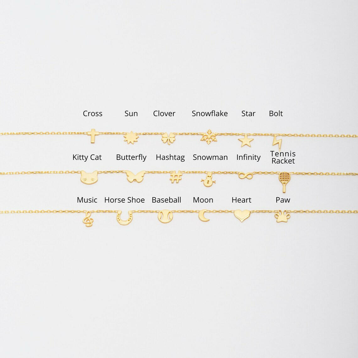 Personalized Name Letter Bridesmaid Gift Necklace.