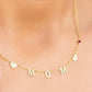 Personalized Name Letter Bridesmaid Gift Necklace.