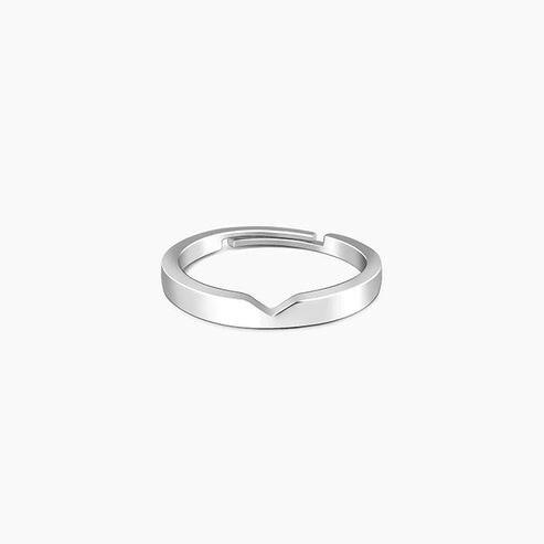 Silver Classic Ring Band for Him Ring.
