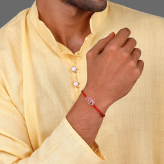 "BRO" Name Rakhi with Custom Name