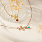 Birth Flower and Birth Stone Bracelet Birth Flower Jewelry.