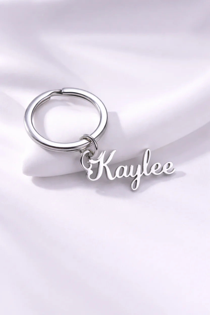 Personalised Name Keychain – Single Name