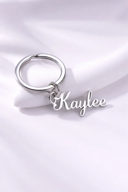 Personalised Name Keychain – Single Name
