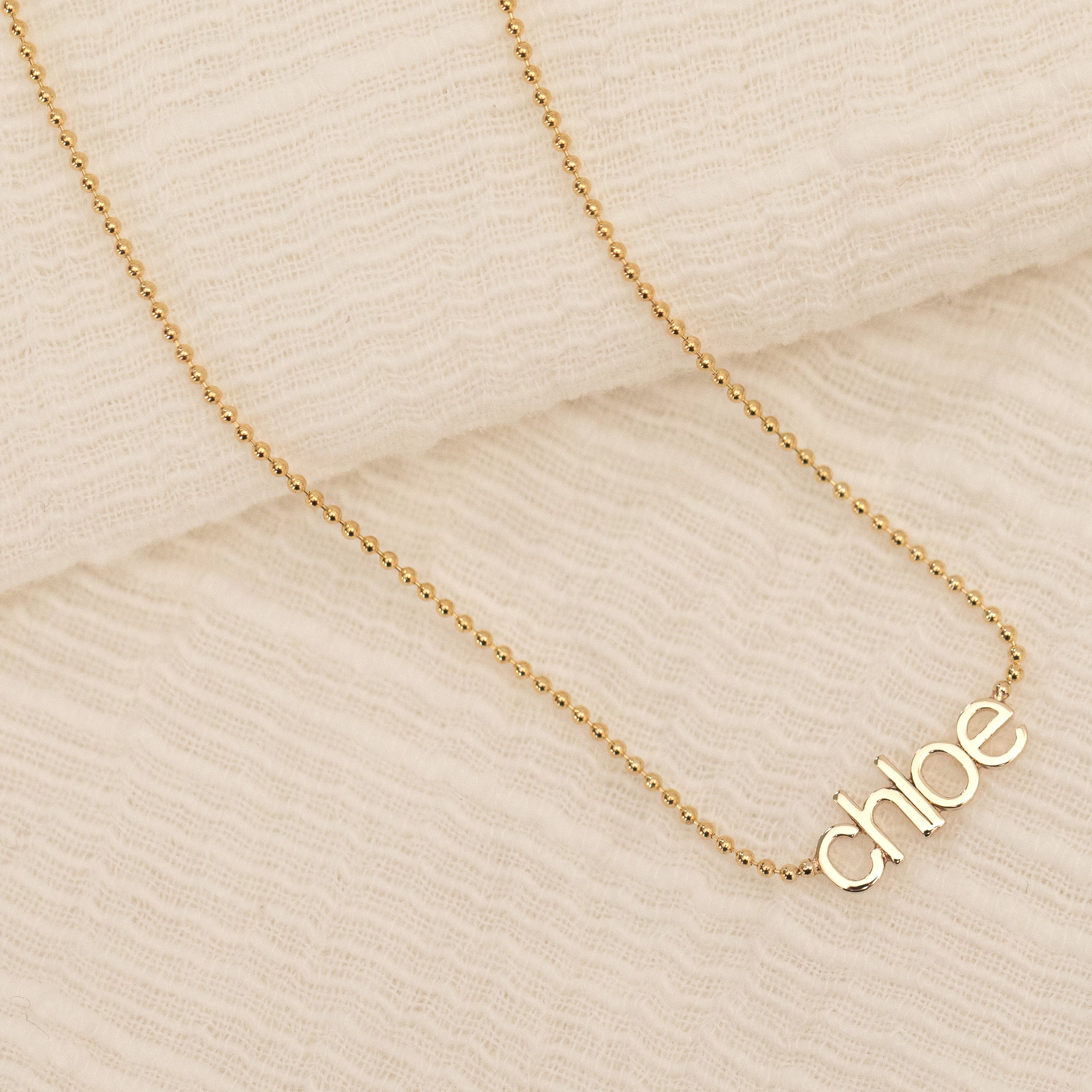 Petite Nameplate Necklace