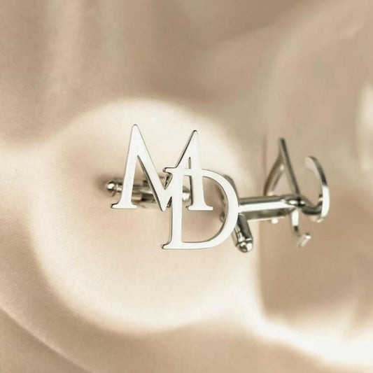 cufflinks for men Personalized Initial Letter Cufflinks cufflink.