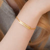 Custom Bar Bracelet Bracelet.