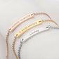 Custom Bar Bracelet Bracelet.