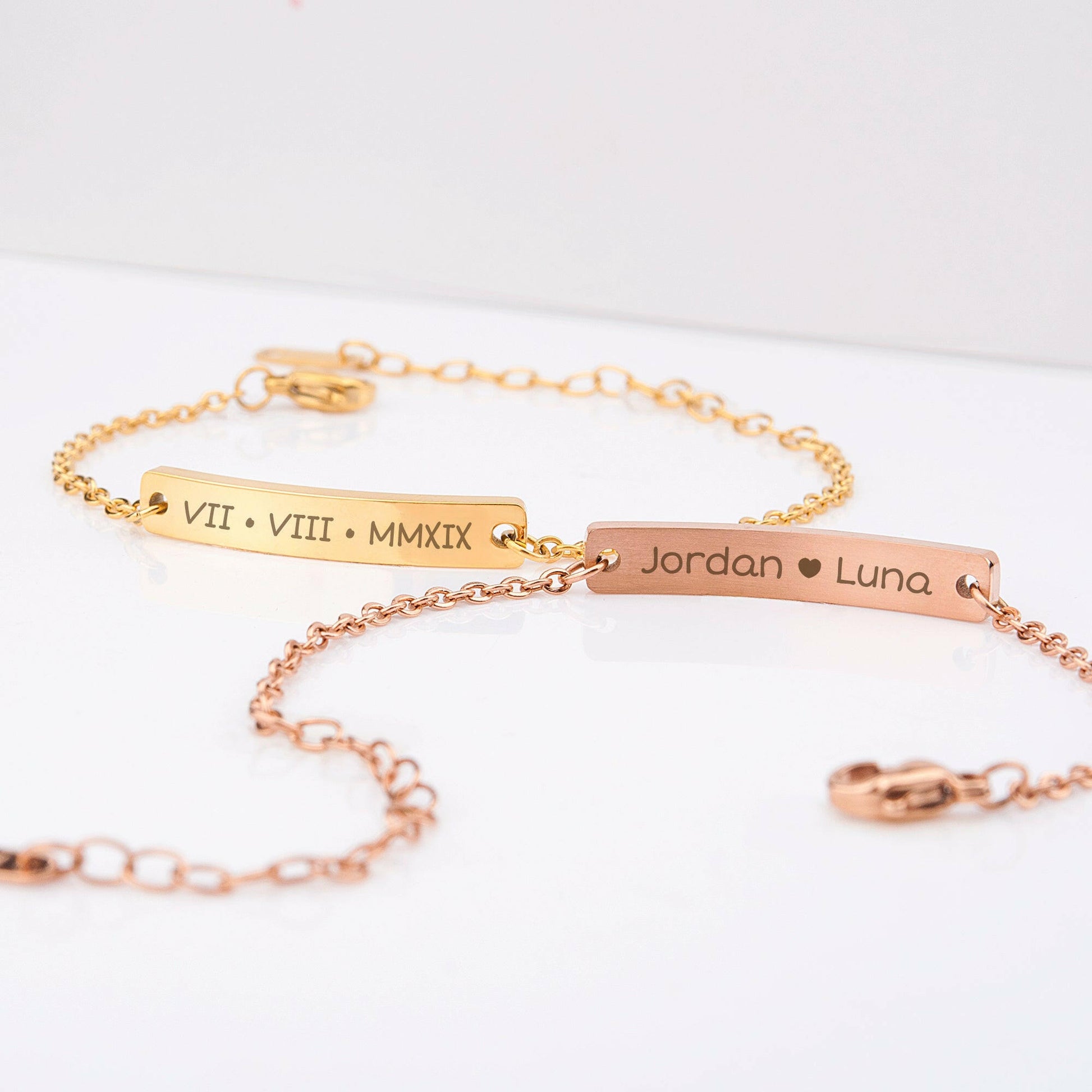 Custom Bar Bracelet Bracelet.