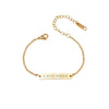 Custom Bar Bracelet Bracelet.