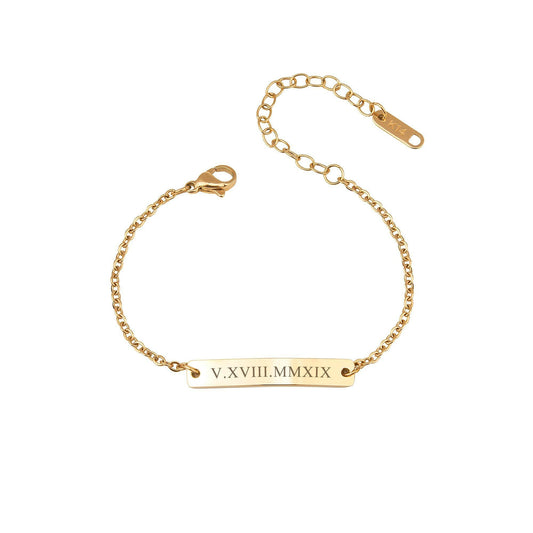Custom Bar Bracelet Bracelet.