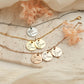 Custom Birth Flower and Name Charm  Bracelet Bracelet.