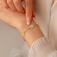 Custom Birth Flower Bracelet Bracelet.