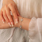 Custom Birth Flower Bracelet Bracelet.