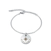 Custom Explorer Compass Charm Bracelet Bracelet.