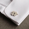 Custom Four Leaf Clover Cufflinks cufflink.