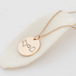 Custom Long Distance States Friendship Relationship Necklace Necklace.