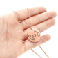 Custom Long Distance States Friendship Relationship Necklace Necklace.