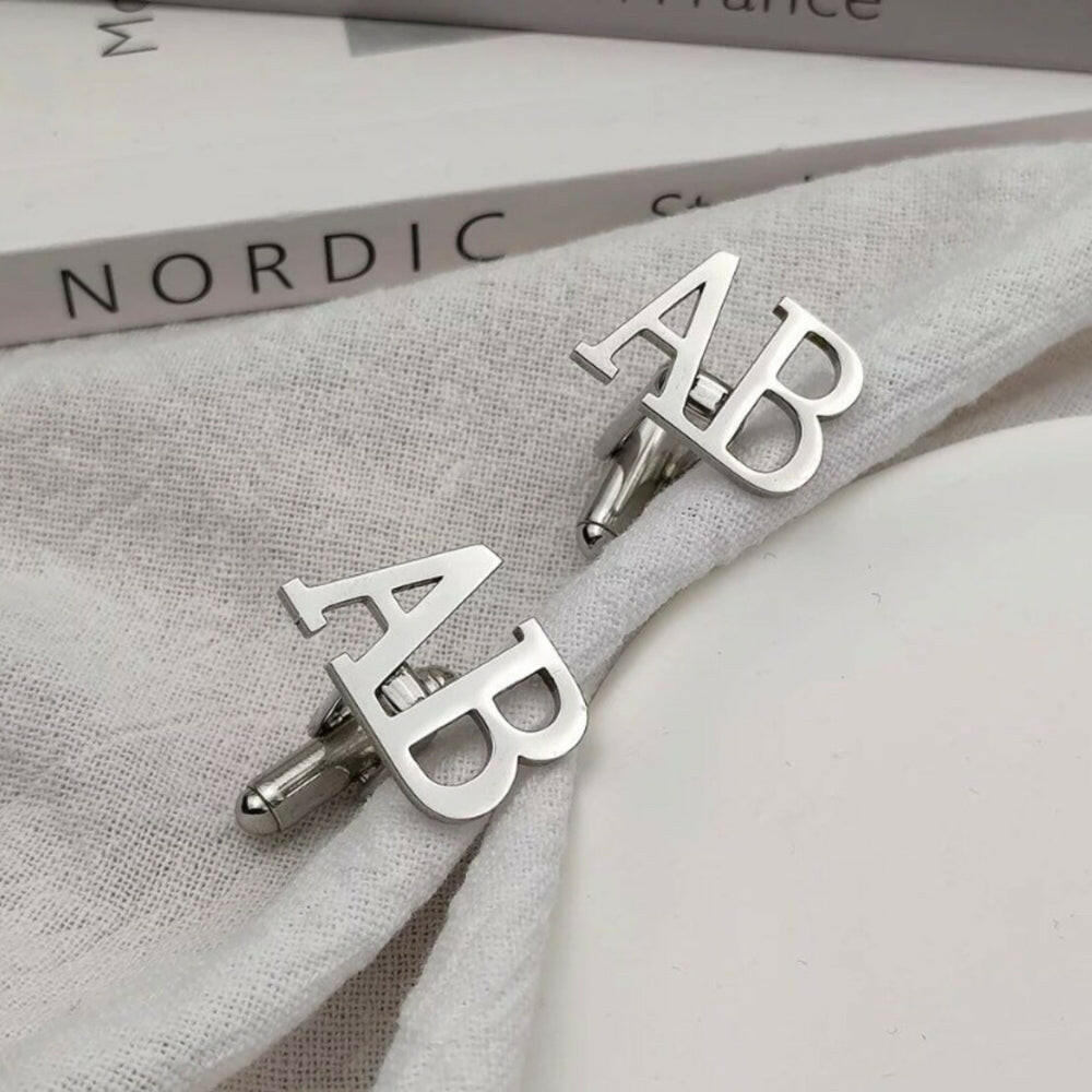 Custom Name Cufflinks Perfect for groomsmen gifts cufflink.