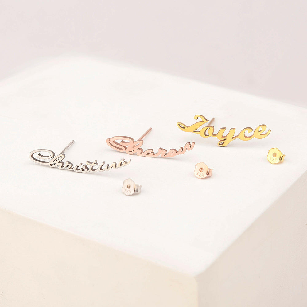 Custom Name Earring Earring.