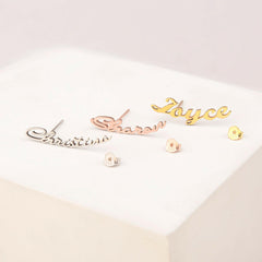 Custom Name Earring Earring.