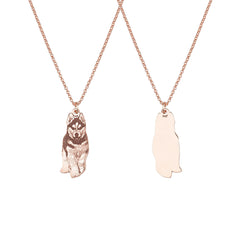 Custom Pet Picture Necklace Pet tag.