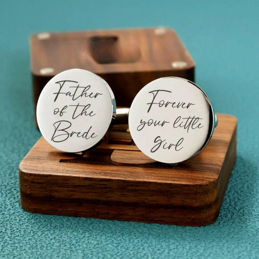 custom round engraved cufflinks for men cufflink.