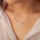 Custom Two Name Necklace With Heart Necklace.