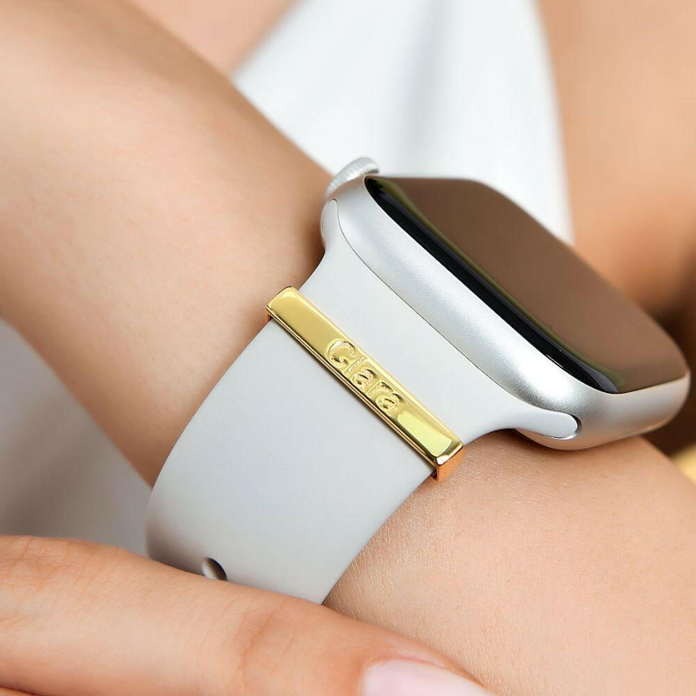 Custom Watch Band Name Charm Apple Watch Charms.