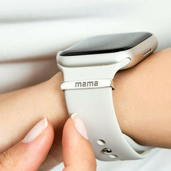 Custom Watch Band Name Charm Apple Watch Charms.